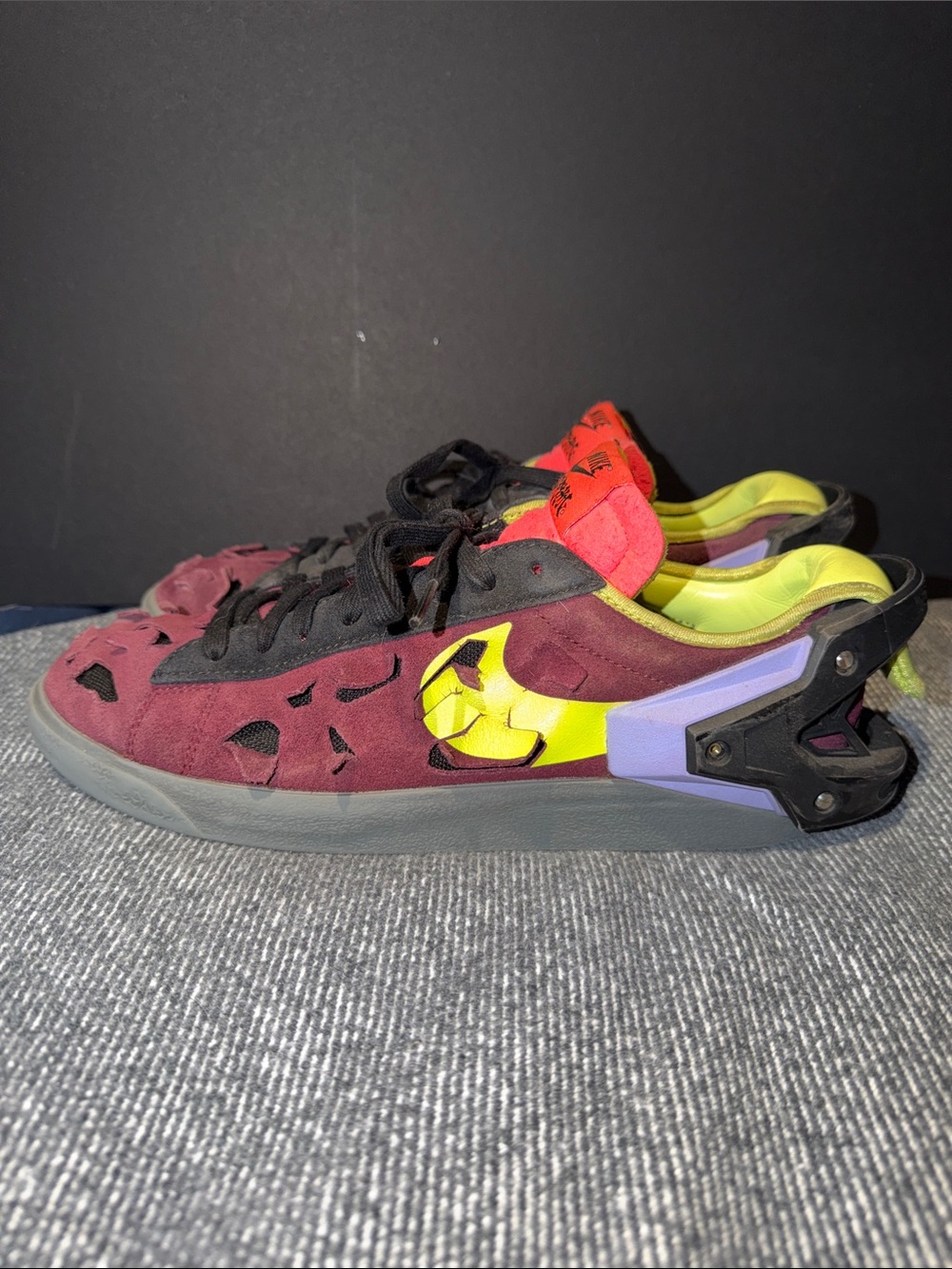Men’s Nike x Acronym Blazer Low "Night Maroon”